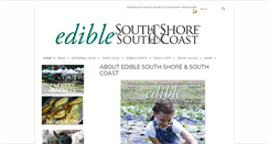 Desktop Screenshot of ediblesouthshore.com